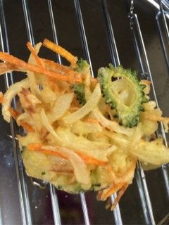 ☆簡単☆苦味も少ないゴーヤのかき揚げ☆-レシピのメイン写真