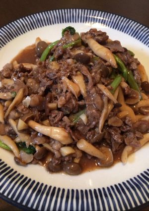 牛肉と小松菜の旨味オイスター炒め-レシピのメイン写真