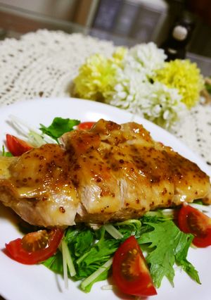 はちみつ*マスタードチキン-レシピのメイン写真