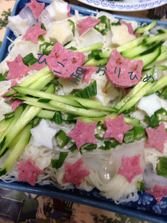 七夕そうめん-レシピのメイン写真
