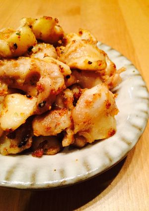 ヘルシー簡単おつまみ♡鶏なんこつ塩焼き-レシピのメイン写真