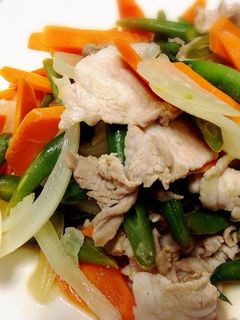 塩レモンレシピ☆野菜炒め-レシピのメイン写真