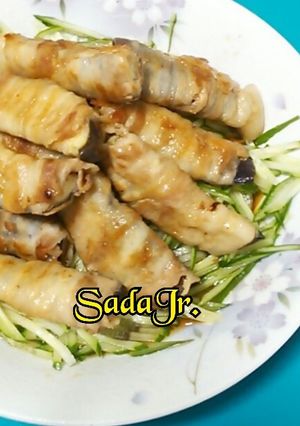 茄子のあっさり肉巻き-レシピのメイン写真