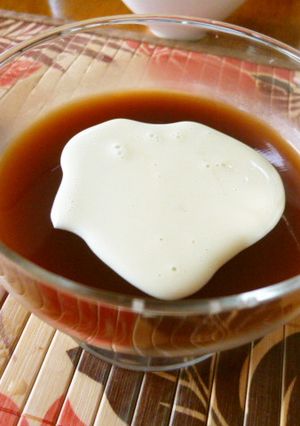 粉ゼラチンでコーヒーゼリー-レシピのメイン写真