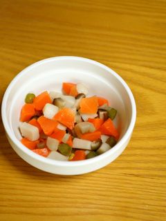 離乳食*完了期『野菜たっぷり筑前煮』-レシピのメイン写真