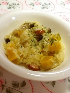 *かぼちゃのリゾット*-レシピのメイン写真