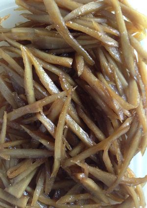 カレー風味 きんぴらごぼう-レシピのメイン写真
