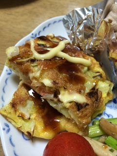 簡単お好み焼き-レシピのメイン写真