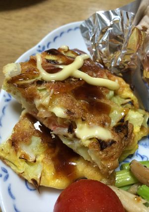 簡単お好み焼き-レシピのメイン写真