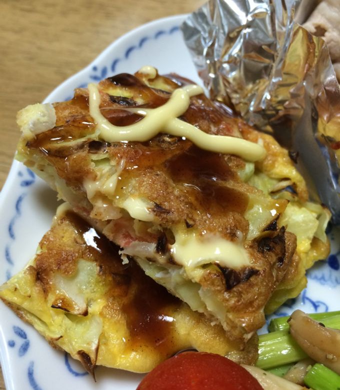 簡単お好み焼き-レシピのメイン写真