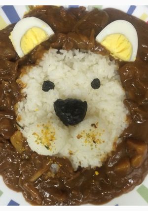デコ✨カレー ライオン編-レシピのメイン写真