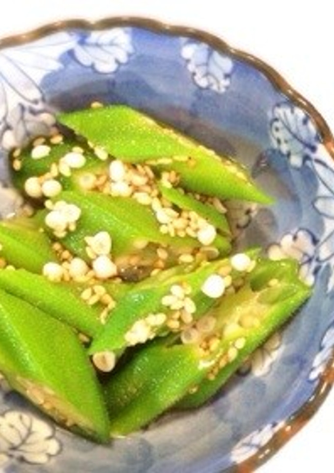 簡単！オクラのあっさり和え-レシピのメイン写真