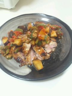るる62 夏野菜とチキンのソテーカレー風-レシピのメイン写真