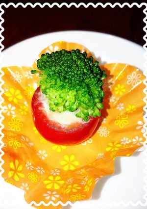 お弁当に❀(*´◡`*)❀ミニトマト鉢♪-レシピのメイン写真