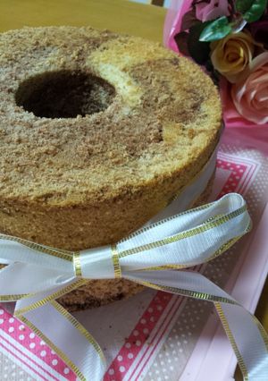 子供のおやつ♪ココアシフォンケーキ☆-レシピのメイン写真