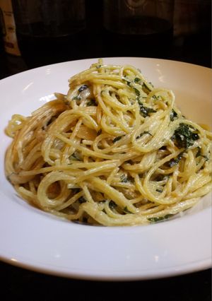 シソ（大葉）と練り胡麻のパスタ-レシピのメイン写真