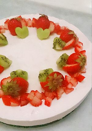 簡単フワトロ♥д♥ヨーグルトムースケーキ-レシピのメイン写真
