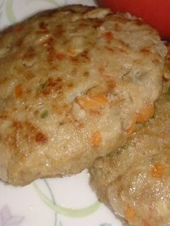 野菜入りハンバーグ-レシピのメイン写真
