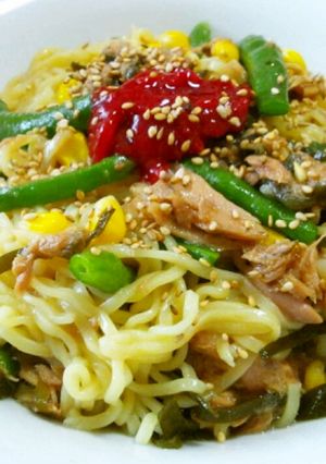 冷製パスタ風～彩り冷麺-レシピのメイン写真