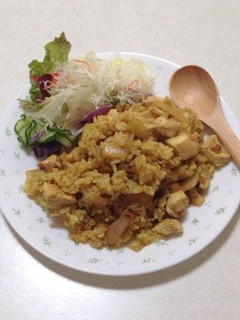 簡単カレーピラフ-レシピのメイン写真