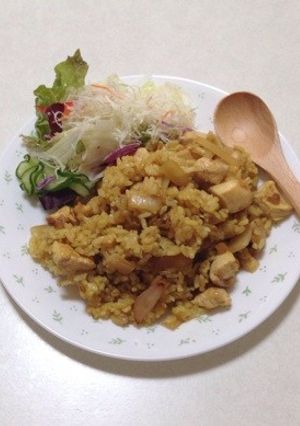 簡単カレーピラフ-レシピのメイン写真