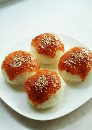 ☆我が家の甘味噌焼きおにぎり☆-レシピのメイン写真