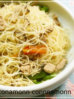 プロに習った*シャキッとした焼きビーフン-レシピのメイン写真