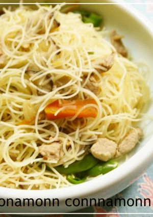 プロに習った＊シャキッとした焼きビーフン-レシピのメイン写真