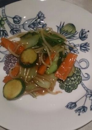 ズッキーニもやし野菜のオイスター炒め-レシピのメイン写真