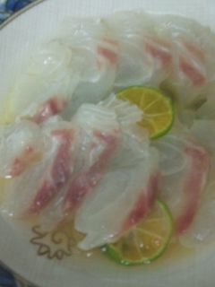 鯛のおさしみ 酢じめと昆布じめ-レシピのメイン写真