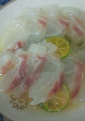 鯛のおさしみ　酢じめと昆布じめ-レシピのメイン写真