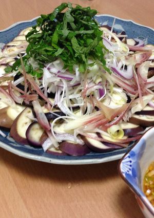 さっぱりピリ辛・涼拌（リャンバン）なす-レシピのメイン写真