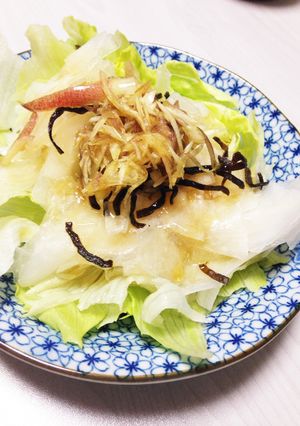 みょうが漬けのせサラダ-レシピのメイン写真