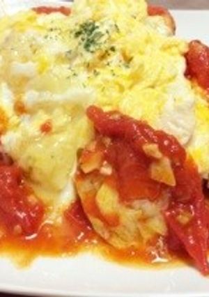 トマトソースのオムライス-レシピのメイン写真
