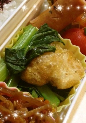 【お弁当】即席☆小松菜のお浸し-レシピのメイン写真