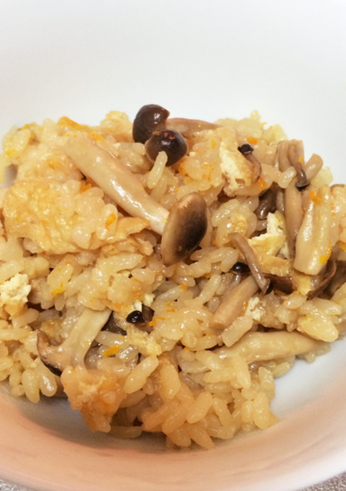 きのこの炊き込みご飯-レシピのメイン写真