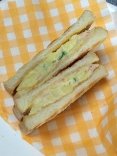 ☆簡単節約☆ポテサラサンドイッチ☆-レシピのメイン写真