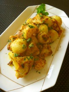 ジャガ芋と鶏肉の塩レモンカレー炒め-レシピのメイン写真