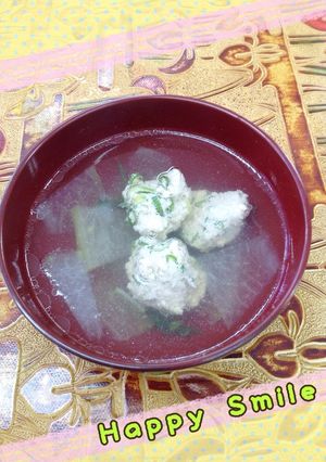 冬瓜と肉団子のすまし汁-レシピのメイン写真