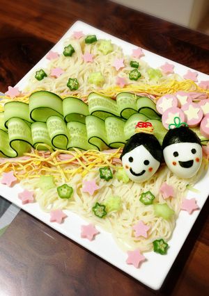 七夕☆そうめん☆-レシピのメイン写真