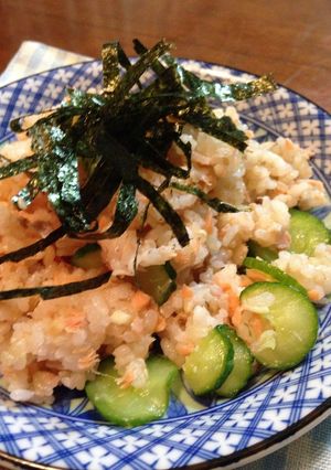 焼塩鮭で作る！超美味♪ 鮭寿司☆-レシピのメイン写真