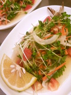 イワシの揚げ焼き、さっぱり野菜添え-レシピのメイン写真