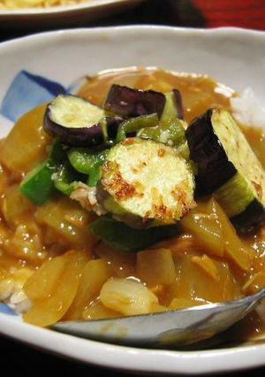 茄子とピーマンのかんたん夏カレー-レシピのメイン写真