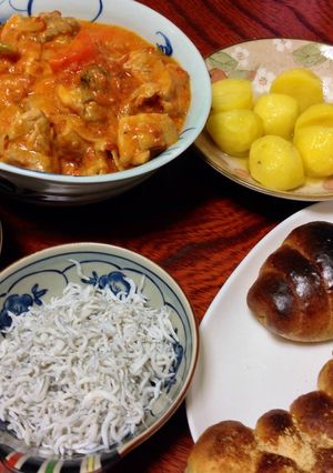 チキンのトマト煮込み-レシピのメイン写真