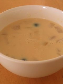根菜ときのこの豆乳みそ汁-レシピのメイン写真