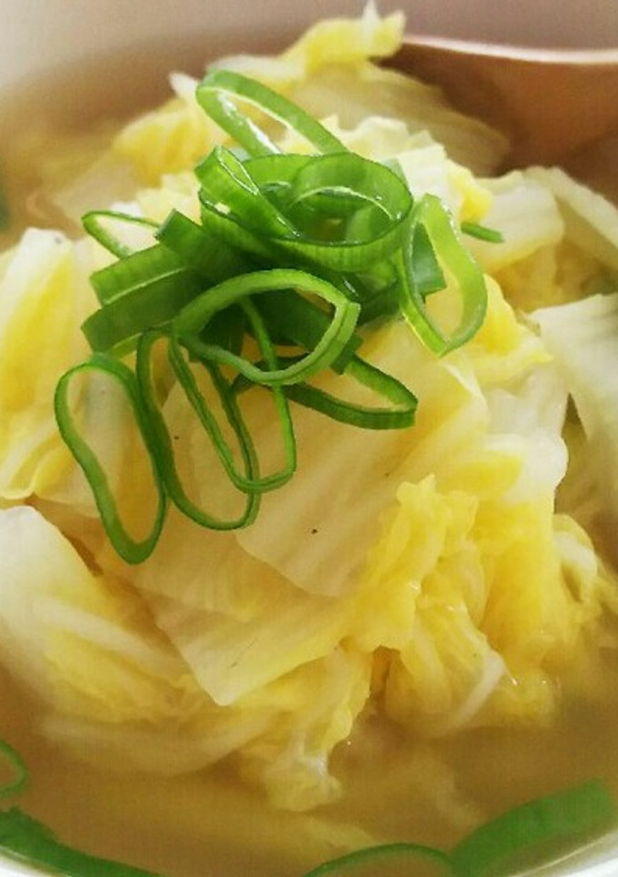 煮浸しみたいな白菜のくたくた煮スープ-レシピのメイン写真
