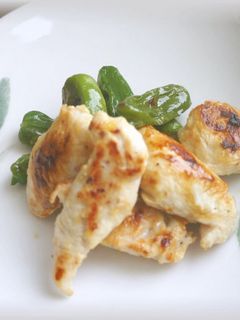 ささみとししとうのソテー✣塩レモン味-レシピのメイン写真