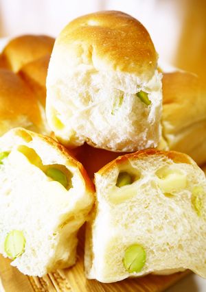 【夏のお惣菜パン】枝豆＆チーズちぎりパン-レシピのメイン写真