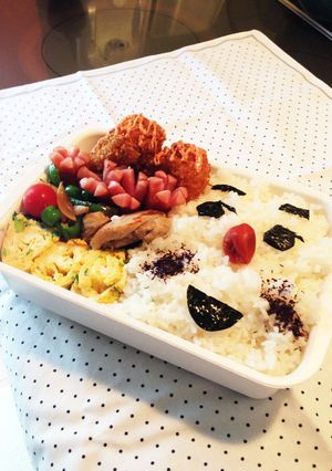 カニクリームコロッケ弁当-レシピのメイン写真