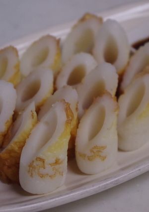 竹輪につけて☆柚子胡椒マヨ醤油♪-レシピのメイン写真